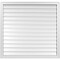 Ekena Millwork Vertical Surface Mount PVC Gable Vent: Functional, w/ 2"W x 1-1/2"P Brickmould Frame, 42"W x 40"H GVPVE42X4002SF - alternate 1
